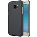 Пластиковый чехол с подставкой Nillkin Super Frosted Shield Черный для Samsung Galaxy J2 (2018)(#3)
