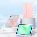 Защитный чехол книжка Acrylic Origami TPU Case с креплением для стилуса розовый для Samsung Galaxy Tab A9 Plus(#1)