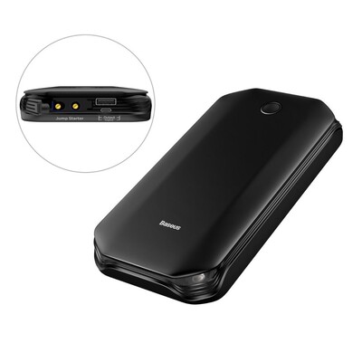 Пусковой стартер Baseus Super Energy Car Jump Starter 8000mAh черный - CRJS01-01(4)