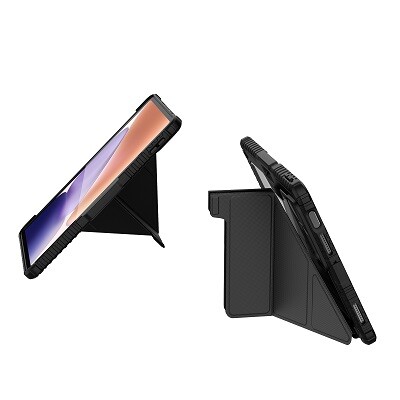 Защитный чехол Nillkin Bumper Leather Case Pro Multi-angle черный для Xiaomi Pad 7 Pro(4)