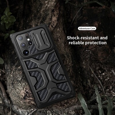 Противоударная-накладка Nillkin Adventurer Case Красная для Samsung Galaxy S22 Ultra(9)