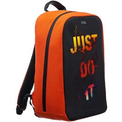 Рюкзак с дисплеем Pixel Bag Max - Orange (PXMAXOR02) оранжевый(2)
