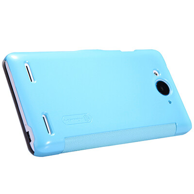 Полиуретановый чехол Nillkin Fresh Series Blue  для ZTE U9180 V5(3)