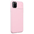 Чехол-накладка Nillkin CamShield розовая для Apple iPhone 11 Pro(#2)