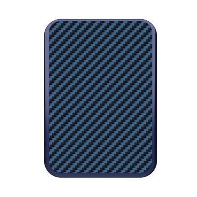 Кардхолдер с функцией подставки и защитой от RFID Nillkin FiberMate Magnetic Wallet Stand синий(1)