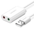 USB Адаптер для наушников с микрофоном Ugreen External Sound Card(#1)