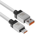 Кабель Baseus CoolPlay Series Fast Charging Cable USB to Type-C 100W 1m (CAKW000602) белый(#2)