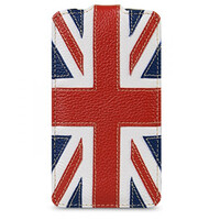 Кожаный чехол Melkco Premium Case The Nations Britain для HTC One M7