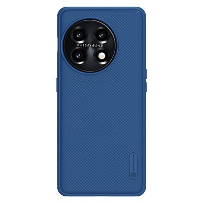Пластиковый чехол Nillkin Super Frosted Shield Pro Синий для OnePlus 11(1)
