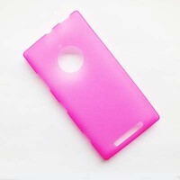 Силиконовый чехол Becolor Pink Mat для Nokia Lumia 830