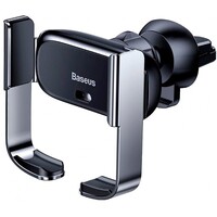 Автомобильный держатель Baseus Mini Electric Car Holder серебристый - SUHW01-0S