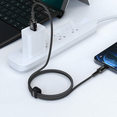 Кабель для зарядки и синхронизации Acefast C1-02 USB-A to Lightning 2.4A MFI 1.2m(4)