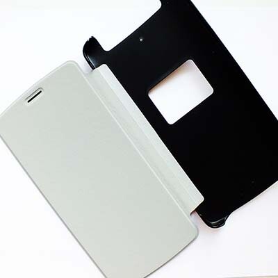 Полиуретановый чехол Armor Flip Case Black для OPPO N1(2)