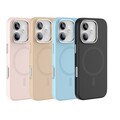 Силиконовый чехол Mutural Karen Series Liquid Silicone Magsafe Phone Case песочный для Apple iPhone 16(#5)