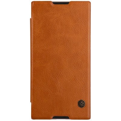 Кожаный чехол Nillkin Qin Leather Case Brown для Sony Xperia XA1 Ultra(1)
