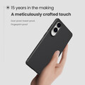 Пластиковый чехол с пластиной Magsafe Nillkin Super Frosted Shield Pro Magnetic Case Черный для Samsung Galaxy S25 Edge(#6)