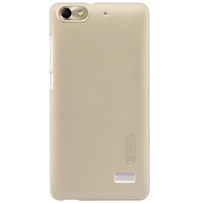 Пластиковый чехол с пленкой Nillkin Super Frosted Shield Gold для Huawei G Play Mini(1)