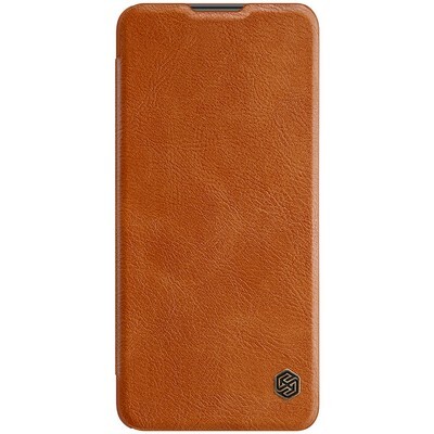 Кожаный чехол Nillkin Qin Leather Case Коричневый для Xiaomi 11 Lite(1)