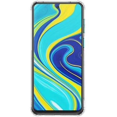 Силиконовый чехол Nillkin Nature TPU Case Прозрачный для Xiaomi Redmi Note 9 Pro(2)