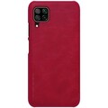 Кожаный чехол Nillkin Qin Leather Case Красный для Huawei P40 Lite / Nova 7i / Nova 6 SE(#2)