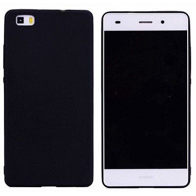 Силиконовый бампер Becolor TPU Case 1mm Black Mate для Huawei Ascend P8 Lite(1)