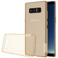 Силиконовый чехол Nillkin Nature TPU Case Brown для Samsung Galaxy Note 8(#3)