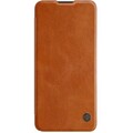 Кожаный чехол Nillkin Qin Leather Case Коричневый для OnePlus 9R(#1)