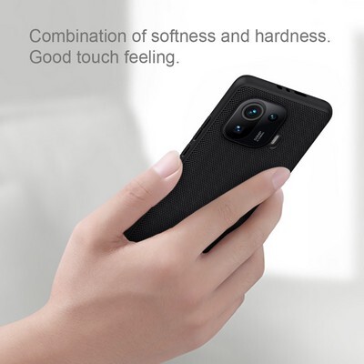 Чехол Nillkin Textured Case Черный для Xiaomi 11 Pro(5)