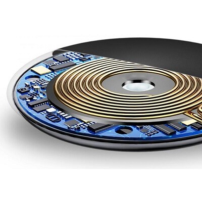 Беспроводная зарядка Baseus Donut Wireless Charger черная(3)
