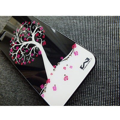 Пластиковый чехол Wocol Wood Black для Apple iPhone 5/5s/SE(3)