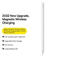 Стилус активный с беспроводной зарядкой Baseus smooth writing 2 wireless Charging stylus (Active Version) (SXBC060002) белый(#5)