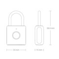 Умный замок Xiaomi Uodi Smart Fingerprint Lock Padlock Kitty красный(#9)