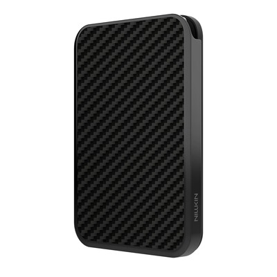 Кардхолдер с функцией подставки и защитой от RFID Nillkin FiberMate Magnetic Wallet Stand черный(5)