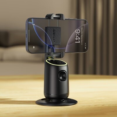 Умный держатель для телефона с функции ИИ Acefast E44 360-degree AI intelligent face tracking(9)