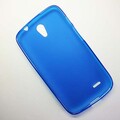 Силиконовый чехол Becolor Blue Mat для Huawei Ascend G700(#2)
