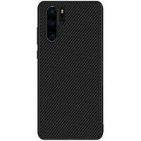 Пластиковый чехол Nillkin Synthetic Fiber Черный для Huawei P30 Pro