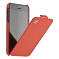 Кожаный чехол книга HOCO Duke Leather Case Red для Apple iPhone 5/5s/SE(#1)