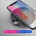 Беспроводное зарядное устройство Baseus LED Wireless Charger Blue(#7)