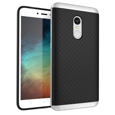 Противоударный защитный чехол Crashproof Case Silver для Xiaomi Redmi Note 4X(1)