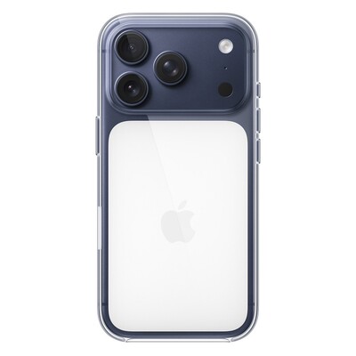 Пластиковый чехол с Magsafe Clear Case прозрачный для Apple iPhone 17 Pro(3)