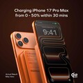 Портативное зарядное устройство MOMAX 1-Power Q.Pass 2 (10000mAh) Magnetic Battery Pack Qi 2.2 25W (IP168) оранжевый(#2)