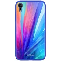 Защитный чехол NILLKIN Tempered Plaid Синий для Apple iPhone XR