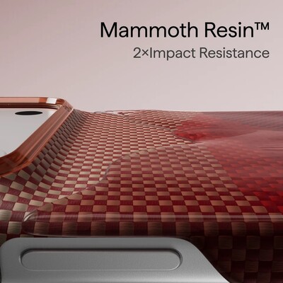 Кевларовый чехол с Magsafe Pitaka Edge Case Over The Horizon 2.0 Autumn Dusk для Apple iPhone 18 Pro(7)
