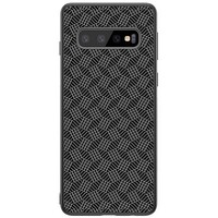 Защитный чехол Nillkin Synthetic Fiber-Plaid Черный для Samsung Galaxy S10 Plus