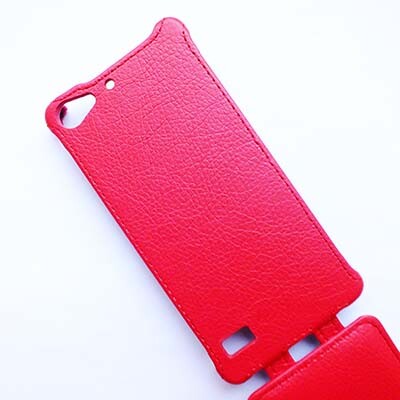 Кожаный чехол Armor Case Red для Lenovo Vibe X2(4)