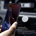 Пластиковый чехол Nillkin Synthetic Fiber Черный для OnePlus 6T(#3)
