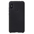 Силиконовый чехол Silicone Case черный для Xiaomi Redmi Note 7(#2)