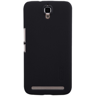 Пластиковый чехол с пленкой Nillkin Super Frosted Shield Black для TCL 3N (M2M)(1)