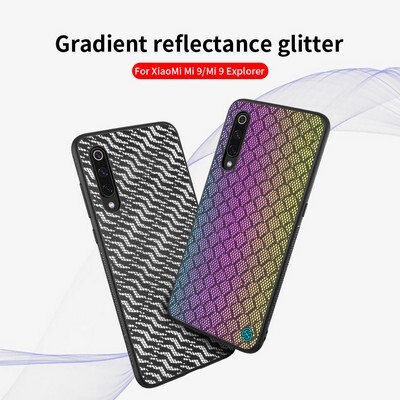 Чехол Nillkin Twinkle Case Серебристый для Xiaomi Mi9(6)