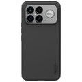 Пластиковый чехол с пластиной Magsafe Nillkin Super Frosted Shield Pro Magnetic Case черный  для Xiaomi Redmi K90 Pro Max(#1)